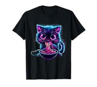 Cat Ramen Kawaii Artwork Japanese Noodles, ciotola per ramen per gatti Maglietta