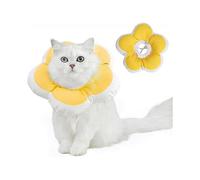 Cat Recovery Collar, Soft Elizabethan Pet Cone Protective Wound Healing Cone After Surgery, Lovely_b