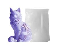 Cat Resin Mold, Sitting Cat Shape Craft Mold, Resin Soap Making Tool