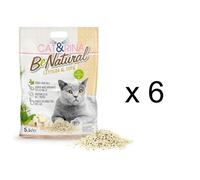 Cat&rina Be Natural Lettiera per Gatti al Tofu 6 Conf. da 5,5L