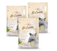 Cat&Rina BeCrumble Lettiera Granuli Tofu Gatti 2,5kg, 3 Pezzi