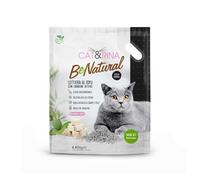 Cat&Rina BeNatural, lettiera per gatti al tofu da 10 l Agglomerante e Vegetale.