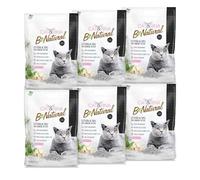 Cat&Rina BeNatural, lettiera per gatti al tofu da 5,5l Agglomerante e Vegetale. Fino a 30 giorni di utilizzo. Si smaltisce nell'organico o nel wc. Sabbia gatti anti odore Carboni Attivi, 6 pezzi
