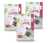 Cat&Rina Catioca Lettiera Granuli Tapioca 2,5kg, 3 Pezzi