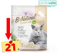 CAT&RINA - Lettiera Vegetale a base di Tofu da 5,5 Lt per Gatti → BIODEGRADABILE