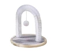 Cat Self Groomer | Cat Arch Grooming Brush With Scratching Pad | Wear-resistant Kitten Scratch Toys, Pet /11.81x11.81x12.99 Inchesfor Large Medium Small Kitten
