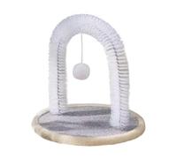 Cat Self Groomer - Wall Corner Mounted Comb Device, Anti Slip Durable Frame Build, Flexible Bristle Cleaning Action, Easy Install Pet Station | Massage Toy for Cats, Stress Relief, Hair Removal, Home