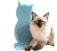 Cat Self Grooming Face Brush - Vertical Pet Massage Hair Rubbing Pad