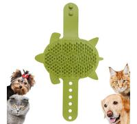 Cat Self-Toiromer - Cat Corner Brush Brush Corner Tickling | PAD RACKING PADING PADE | Stazione di toelettatura dei gatti a parete | Massaggiatore per gatti per il viso regolabile per