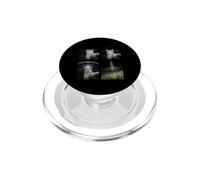 Cat Selfie Alien UFO Divertente Incontro Design PopSockets PopGrip per MagSafe