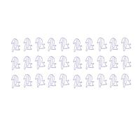 Cat Shaped Paper Clips 30PCS | Iron File Bookmarks & Business Card Holders | Office Supplies for Notebooks/Planners/Scrapbooks | Protected - Tarnish Metal Clips, 26g