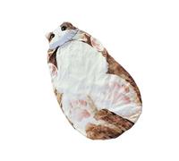 Cat Shaped Sleeping Bag, Washable Warm Cute Blanket, Washable Warm Cute Blanket, Plush Sleeping Bag, Adult Sleepings Bags For Home Lounging Indoor Floor Bed Travel Relaxation Sleepovers