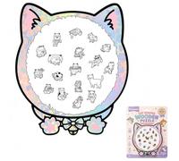 Cat Shaped Wooden Puzzle 135 Piece Jigsaw for Adults with Display Stand