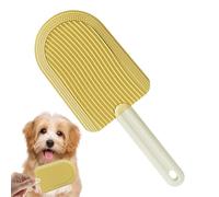 Cat Shedding Brush, Cat Tongue Shaped Comb, Soft Bristle Pet Brush, Comfortable Cat Grooming Comb, Cat Hair Detangling Tool, Ergonomic Handle Design, Perfect For Shedding, Grooming Cats, Dogs