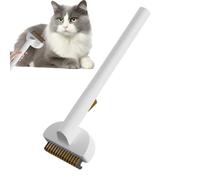 Cat Shedding Brush - Grooming Comb for Animals | Abs with Stainless Steel Needles, Pet Hair Care Tool, Loose Remover, Massage Comb for Flea Cleaning, Indoor Bathing and Coat Maintenance