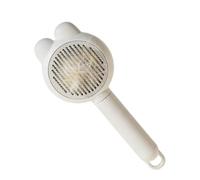 Cat Shedding Brush - Self Cleaning Stainless Steel Teeth Massage Comb