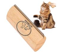 Cat Shedding Brush | Undercoat Remover Comb | Wooden Pet Grooming Brush | for Kittens, Medium Large Breed, Loose Lungo, Pantaloncini