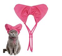 Cat Shower Cap, Polyester Dog Shower Cap, Heart Shape Waterproof