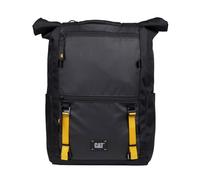 CAT Signature Utility X - Zaino Rolltop, nero, con scomparti imbottiti