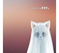 Cat Sketchbook: Cute & Spooky Kitty Drawing Journal, ghost, creepy and funny gothic, art book, Gifts for Cat Moms, white pages
