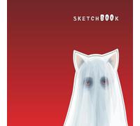 Cat Sketchbook: Cute & Spooky Kitty Drawing Journal, ghost, creepy and funny gothic, art book, Gifts for Cat Moms, white pages