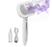 Cat Steam Brush Grooming Tool, 7,72 x 4,33 x 4,21 Inch Innovative -Cleaning Slicker Comb, Multifunctional Hair Removal Brush, for Cats Dogs Massage De-Shedding Pet Care