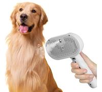 Cat Steam Brush, Steam Brush for Cats, Pet Hair Cleaning Comb, Multifunctional Dog Steamy Brush, Dog and Cat Grooming Steam Comb, 7.87x4.53x2.76 Inches Pet Grooming Tool for Shedding and Massage