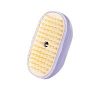 Cat Steamer Brush, Ricaricabile Multifunzione, 12,5 x 7,5 x 5 cm, 4,92 x 2,95 x 1,97 pollici, Type-C, Ricarica Pet Grooming Tool, Hair Remover, for Indoor Cat, Dog, Home Use Abs
