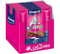 Cat Stick Classic snack gatto bastoncino con carne con merluzzo e merluzzo