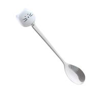 Cat Stirring Spoons Funny Smooth Dessert Milkshake