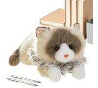 Cat Stuffed Animal | 12inch Realistic Cute Soft Toy | Stuffed Cat Plush