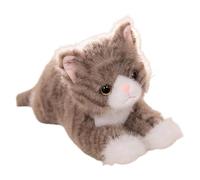 Cat Stuffed Animals, Cute Soft Simulation Cat Shape HuģgablePlusĥie
