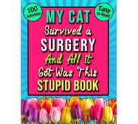 Cat Surgery Recovery Word Search: Funny and Uplifting Present For Pet Owners