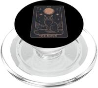 Cat Tarot Card - The Moon Vintage Style Tee PopSockets PopGrip per MagSafe