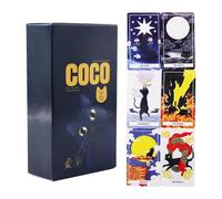 Cat Tarot Cards Deck - 78 Piece Fortune Telling Tool | Beginner Divination Set for Spiritual Guidance, Meditation, Decision Making, Group Reading, Home Travel Party Use