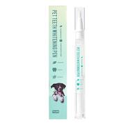 Cat Teeth Cleaning Pen, No-Brush Dog Breath Freshener with Soft Applicator, Hygiene Tool for Puppy and Kitten Care, Daily Use for Indoor Pets, Outdoor Travel Companion 12.5x1.2cm