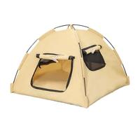 Cat Tent, Foldable Outside Pet House, Breathable Portable Shelter for Small Animals, Lightweight and Easy to Set Up, Ideal for Beach, Travel, Camping, Balcony, Outdoor, 15.75x15.75x14.96 Inches