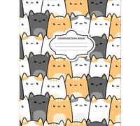 Cat-Themed Composition Notebook for Kids: Cute Cat Design | 120 Lined Pages | Wide Ruled for Students & Cat Lovers and Perfect for School, Journaling, or Doodling - Adorable Cat Cover