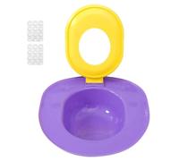 Cat Toilet Seat | 39x36x10cm Training Kit Portable Urinal | Potty Removable Reusable for House Kitten Pet Travel RV Easy Clean Litter Free Toilet Trainer, 1-2cm difference in size.