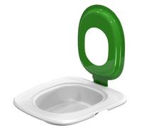 Cat Toilet Seat - Kit per trainer Cat Potty - 39,8 cm Abs Training System Fits Round & Elongated WC, Odour-Free Solution to Replace Litter Boxes, Clean Potty Training for Indoor Cats