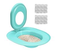 Cat Toilet Trainer Kit - Toilet Litter Box Trainer | Reusable Urinal Seat Potty for Cats Hygiene Trainers, Pet Care, Train Your Cat to Use the Toilets, Easy-to-Use Toilets Training System
