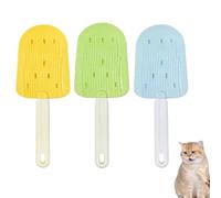 Cat Tongue Comb,Celerypets Cat Tongue Comb,Cat Tongue Brush,Multifunctional Pet Ice Cream Massage Comb,2024 New Cat Tongue Licking Hair Comb for Grooming Dogs Cats Pet Grooming Shedding (3pcs)