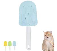 Cat Tongue Comb,Celerypets Cat Tongue Comb,Cat Tongue Brush,Multifunctional Pet Ice Cream Massage Comb,2024 New Cat Tongue Licking Hair Comb for Grooming Dogs Cats Pet Grooming Shedding (Blue)