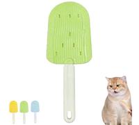Cat Tongue Comb,Celerypets Cat Tongue Comb,Cat Tongue Brush,Multifunctional Pet Ice Cream Massage Comb,2024 New Cat Tongue Licking Hair Comb for Grooming Dogs Cats Pet Grooming Shedding (Green)