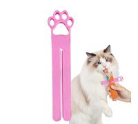 Cat Treats Lickable Squeezer,3D Printed Dog Food Squeezing | Kitten Strip Feeder | for Trainers Animal Lovers Apartment Home Office Shelters Bedroom Living Room Study