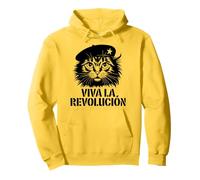Cat Tshirt Viva La Revolucion Kitty Meow Guerrilla Kitten Felpa con Cappuccio