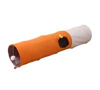 Cat Tunnel Toy, Foldable Tent Tunnel, Scratch-Resistant Play Cave, Oxford Cloth, Material, Interactive Ball Feature, For Travel Living Room Training Exercise Use, 47.24x9.84x9.84 Inches