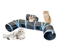 Cat Tunnel Toy, Pet Play Tube, Foldable Structure, Hideaway Tunnel