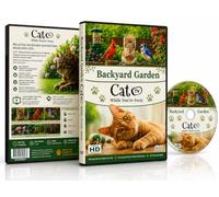 Cat TV - Backyard Garden -Video for Cat to Watch - with Birds and Squirrels