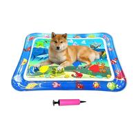 CAT WATER BED - Mat di gioco per acqua gonfiabile 25.98x18,5 pollici | Waters Sensor Play tappetino per gatti, giocattolo graffiante non vassoio di raffreddamento interattivo per cucciolo da g